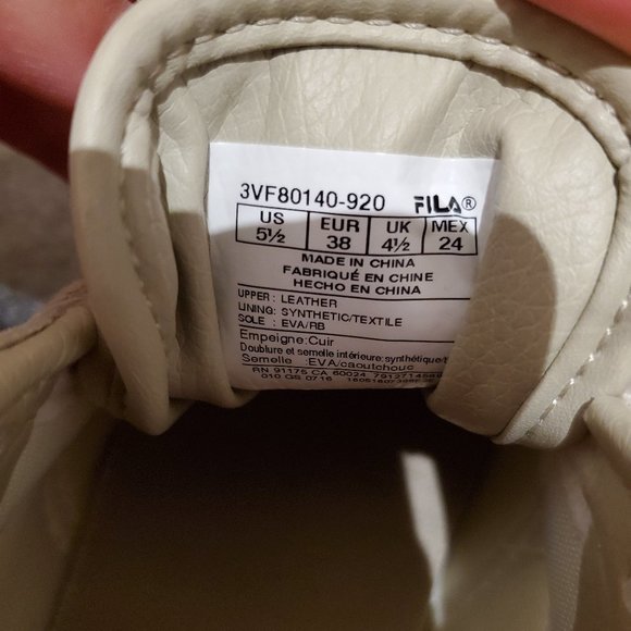 Fila Sage Green Shoes - Picture 5 of 7